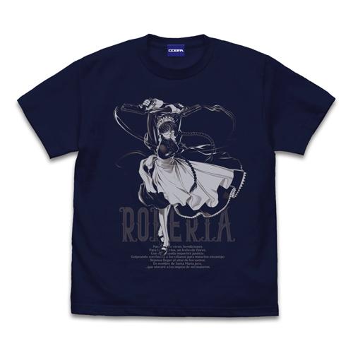 【送料無料対象商品】コスパ ブラック・ラグーン ラブレス家のロベルタ Tシャツ NAVY【ネコポス/...