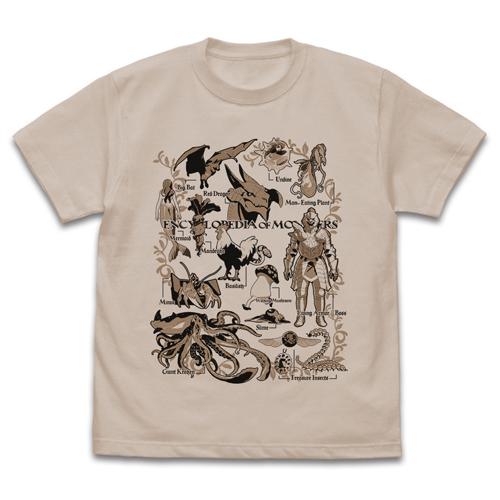 【送料無料対象商品】コスパ ダンジョン飯 魔物図鑑 Tシャツ SAND BEIGE【ネコポス/ゆうパ...