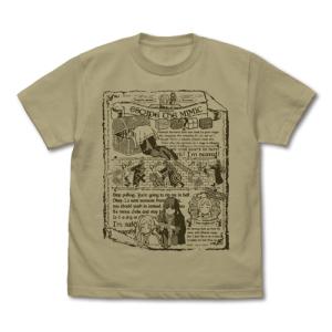 【送料無料対象】コスパ 葬送のフリーレン フリーレン＆フェルン ミミック脱出 Tシャツ SAND KHAKI【ネコポス/ゆうパケ対応】｜PROJECT CORE