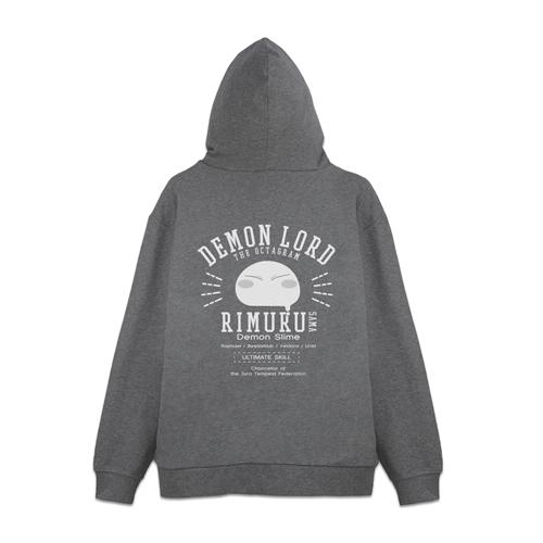 コスパ 転生したらスライムだった件 リムル様カレッジ ジップパーカー MIX GRAY【12月発売予...