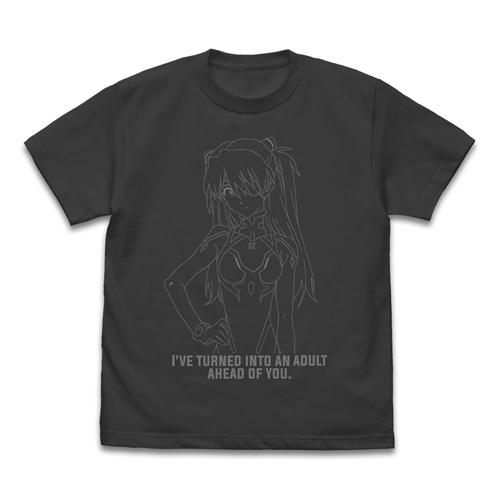 【送料無料対象商品】コスパ EVANGELION 式波・アスカ・ラングレー ラインアート Tシャツ ...