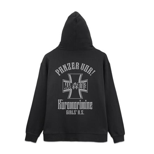 コスパ ガールズ＆パンツァー 最終章 黒森峰女学園 ジップパーカー Ver.3.0 BLACK【20...