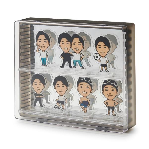 伊勢藤(ISETO) フィギュアケース コレクションケースK606(壁掛けタイプ) クリアブラック ...