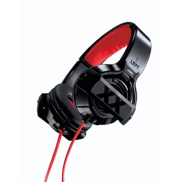 JVC HA-XS10X XXシリーズ 密閉型ヘッドホン ブラック&amp;レッド