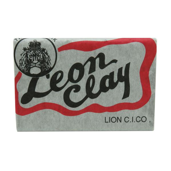 瀬戸製土 油粘土 レオン油土 1kg 赤 スタンダード一般用 普通硬度