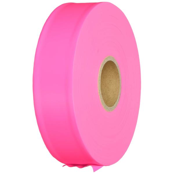 シンワ測定(Shinwa Sokutei) マーキングテープ 30mm×100m蛍光ピンク 5個入 ...