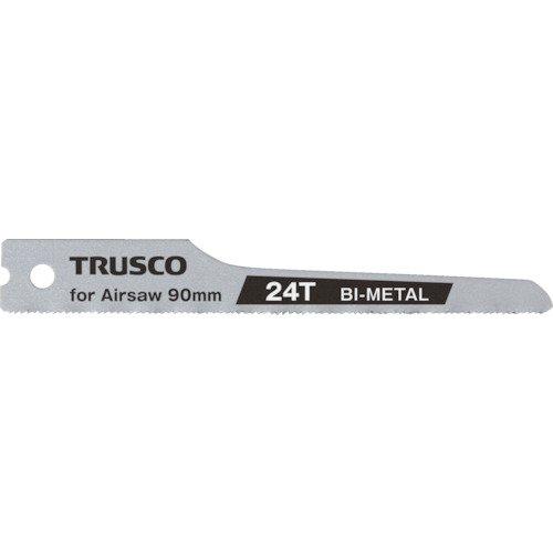 TRUSCO(トラスコ) バイメタル製エアソー替刃 90mmX24山 10枚入 TAB-24-10P