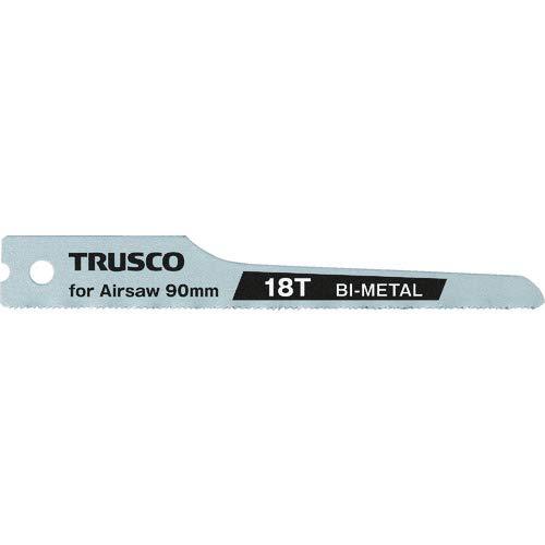 TRUSCO(トラスコ) バイメタル製エアソー替刃 90mmX18山 10枚入 TAB-18-10P