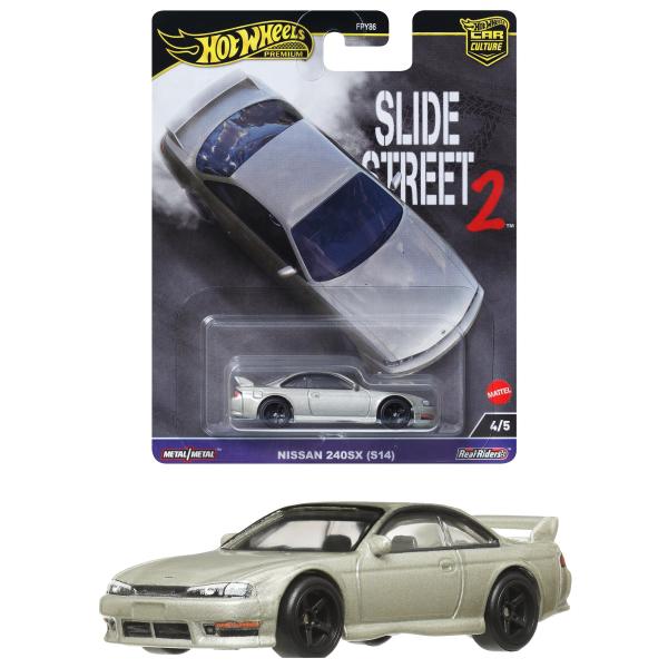 ホットウィール(Hot Wheels) カーカルチャー スライド ストリート 日産 240SX (S...