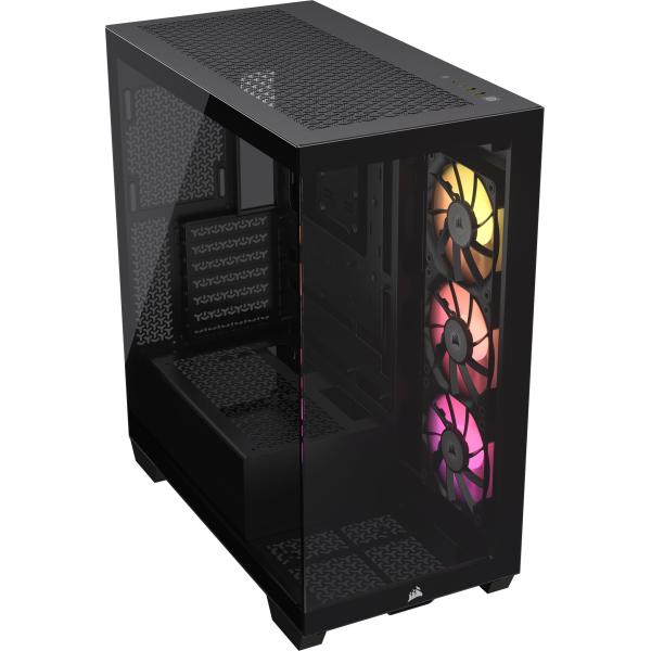CORSAIR iCUE LINK 3500X RGB Tempered Glass ミドルタワーP...