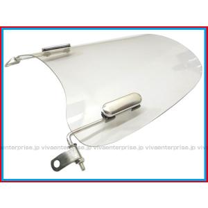 旭風防 　WS-50 取り付け金具セット　レッツ4 スズキ スズキ レッツ4（旭風防／バイク スクリーン）｜外装パーツ