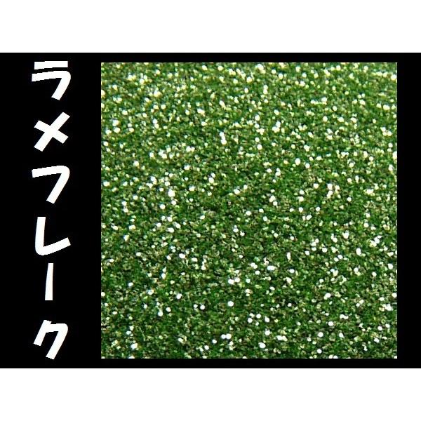 ラメ グリーン系 0.1mm 50g フレーク ラメパウダー キラキラ パール 塗装 [型番46] ...