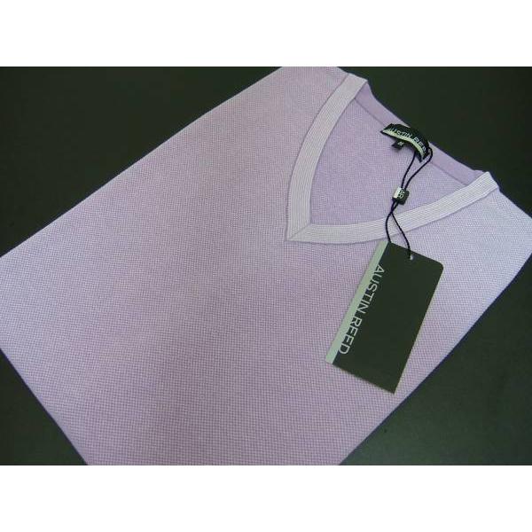 オースチンリード Austin Reed メンズ M ベスト綿 洗濯OK 英国王室御用達 パープル ...