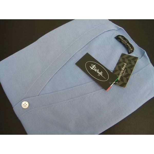 オースチンリード Austin Reed メンズ S カーディガン 英国王室御用達 ブルー H422