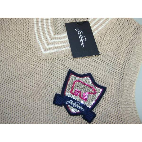 ジャックニクラウス Jack Nicklaus レディース M ベスト 日本製 ベージュ