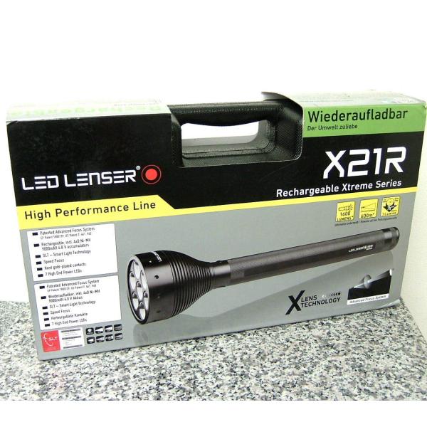 LEDLENSER レッドレンザー X21R 充電式OPT-8421Rプロライト