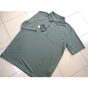 キャロウェイゴルフ Callaway Golf メンズ M ポロシャツ 半袖 速乾 ストレッチ グレー 送料無料