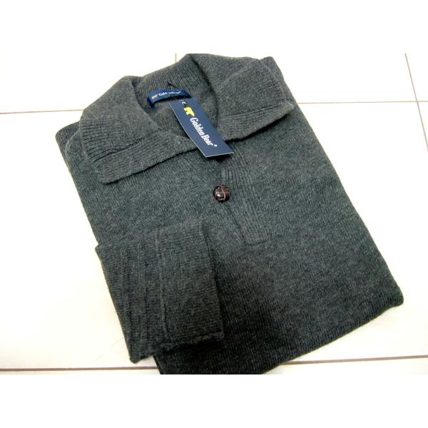 1.4万 ゴールデンベア Golden Bear メンズ L セーター ウール グレー メンズ 73...