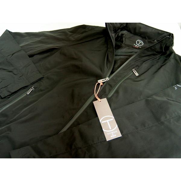 トゥミ TUMI メンズ L ジャケット T-TECH 高機能 耐水 ブラック