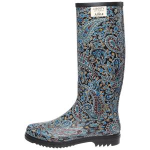 AIGLE×リバティ コラボレインブーツ AIGLE エーグル リバティ コラボ CHANTELIBOOT レインブーツ 39