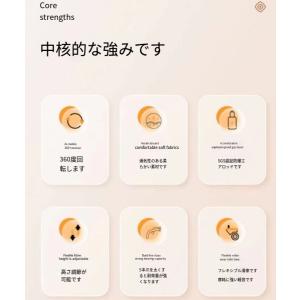 スツール キャスター付き 昇降式 ラウンドスツ...の詳細画像2