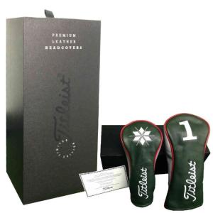 Titleist 2016 Holiday Limited Edition (1of500) Headcover Set タイトリスト 2016 ホリデー 天然牛革ヘッドカバー セット｜prolinegolf