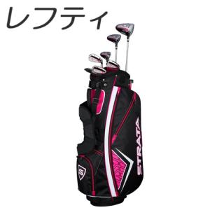 即納可！（レフティモデル）Callaway Strata 11-Piece Women's Set キャロウェイ ウーマンズ ストラータ 11ピース レディース ゴルフクラブ セット｜prolinegolf