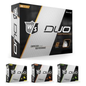 Wilson Staff Duo Pro Golf Ball ウィルソン スタッフ デュオ プロ ゴルフボール 1ダース｜prolinegolf