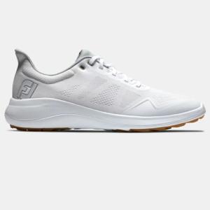 FootJoy FJ Flex Golf Shoes - White フットジョイ FJ フレックス ゴルフ シューズ｜prolinegolf