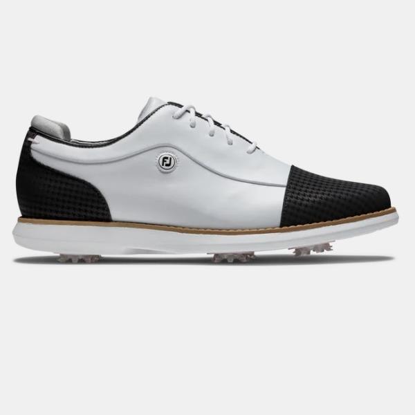 FootJoy Traditions Cap Toe Women&apos;s Golf Shoes - Wh...