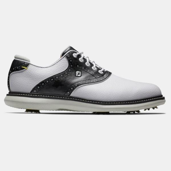 FootJoy Traditions Saddle Golf Shoes (White / Blac...