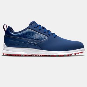 FootJoy Superlites XP Golf Shoes - Navy / Red フットジ...