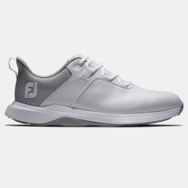 FootJoy ProLite Golf Shoes (White/Gray) フットジョイ プロラ...