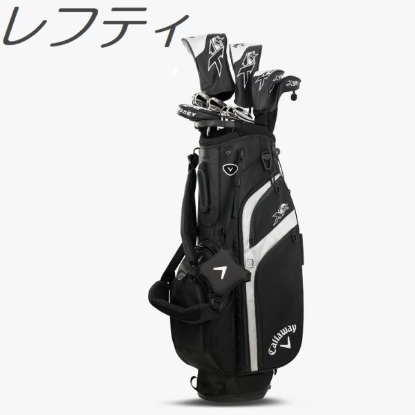 レフティモデル Callaway 2026 XR Men's 13-Piece Black-Silv...
