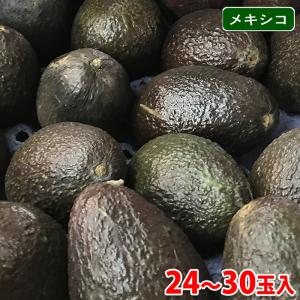 メキシコ産　アボカド　24〜30玉入り （箱）｜promart-jp