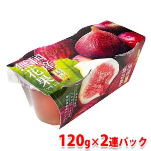 黄金の果実 国産 無花果 （いちじく） ゼリー （120g×2連パック）×12個