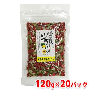 木の実3種ミックス　120g×20パック（箱）