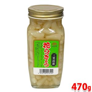 三里浜産 花らっきょう （らっきょう甘酢漬） 内容総量：470g（固形量：280g）