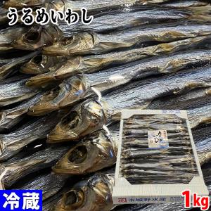 国産　うるめいわし （ウルメ丸干し） 1kg （中サイズ...