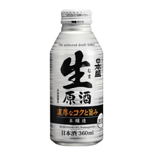 日本盛 生原酒 ボトル缶 19度以上20度未満 360mlｘ12本 清酒 日本盛 兵庫県 西宮