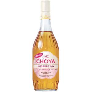 ノンアルコール梅酒 チョーヤ 酔わないThe CHOYA 本格梅酒仕込み 0.00% 700ml 瓶 チョーヤ