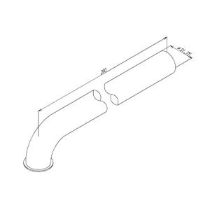 TOTO Pパイプ TH400177