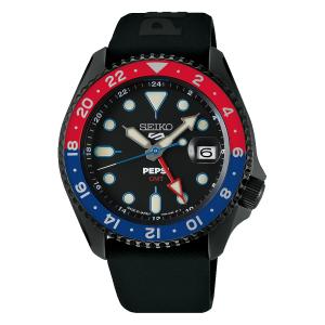 SEIKO 5スポーツ SKX series SBSC023 PEPSI コラボレーション限定モデル 自動巻 セイコーノベルティ付 新品 正規品 3年正規保証