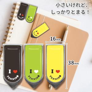 テニス 文房具 クリップ ステンレス ノート ...の詳細画像1