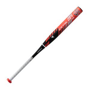 Louisville Slugger（ルイスビルスラッガー） カタリスト3 TI ソフトボール用バット　 (革・ゴム3号） セミトップバランス　レッド×ブラック　WBL2756010　｜pronakaspo