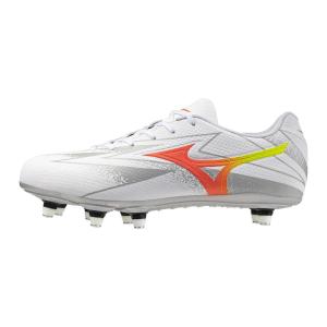 mizuno(ミズノ)　ラグビースパイク　ワイタンギ PRO （54）ホワイト×オレンジ×イエロー　R1GA260054　
