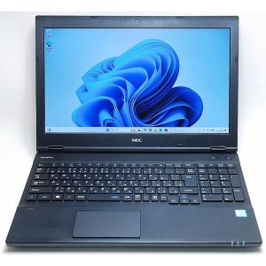 中古ノートパソコン,Microsoft Office, Windows 11 【VERSAPRO VX-3】Core i5-8250U 1.6 8GB, SSD 256GB, 15型, DVD, Wifi, NEC