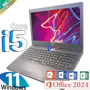 中古ノートパソコン Windows11 Pro Microsoft Office 2024搭載 Core i5 15.6型 テンキー Webカメラ HDMI 初期設定済み 【60日保証】Dell Latitude 5590