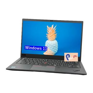ノートパソコン Windows11 office2024搭載 Thinkpad X1 Carbon 14型フルHD Core i7-8565U メモリ8GB/ SSD 256GB/ カメラ/WIFI/BLUETOOTH/中古パソコン