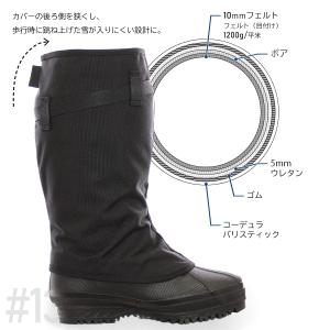 第一ゴム 国産防寒長靴 フィールドブーツ #1...の詳細画像5
